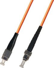 3M Multimode Simplex Fiber Optic Cable 50/125 FC ST Patch Cable Patch Cord picture