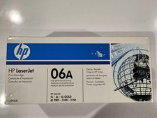 HP 06A Black Toner Cartridge - HP C3906A OEM *SEE PICS* picture