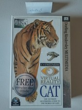 Eyewitness Virtual Reality Cat Book and CD-Rom For Windows Sealed New DK picture