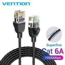Cat6A Ethernet Cable Ultra Slim Lan Cable UTP High Speed 10 Gigabit RJ45 Cord picture