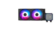 MSI - MAG Core Liquid A13 240 ARGB Liquid CPU Cooler, 240mm Radiator, Dual 12... picture