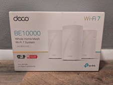 TP-Link Deco BE63 BE10000 Tri-Band WiFi 7 Mesh System 2.5GbpsPorts 3 Pack TESTED picture