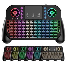 MRSVI Mini Keyboard with Touchpad-2.4GHz & Bluetooth Dual-Mode,7-Color... picture