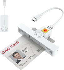 CAC Reader Type C, USB C Smartfold CAC Reader, USB C DOD Military Common Access picture