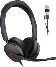 UH48 ANC Wired USB-C/A Headset,6 AI Noise-Canceling Microphones picture