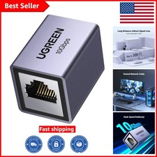 Durable Ethernet Extender 10Gbps for Cat8, 328ft Distance, Space Grey Finish picture