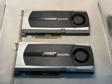 Lot of 2 NVIDIA 699-51030-0501-100 Quadro 2.5GB GDDR5 PCIe 320-bit GPU picture