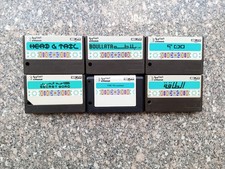Vintage lot of 6 programs Computer  صخر العالمية msx Sakhr  picture