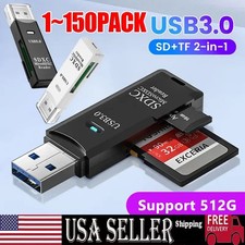 USB3.0 SD Card Reader for PC Micro SD Card to USB Adapter for Camera MemoryC lot picture
