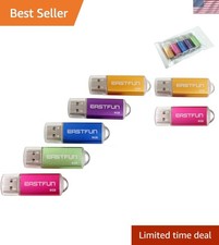 Versatile Set of 5 USB Flash Drives, 8GB Each, Ideal for All Digital Needs picture