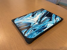 Casetify MacBook Pro 16” (2021-2026) Blue Waves Crashing Pattern Bounce Case picture