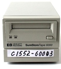 Hp surestore tape 6000, c1552-60003, external picture