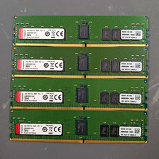 Kingston 64GB (4x16GB) DDR4 PC4-2666V ECC Registered 288-Pin RDIMM picture