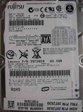 60GB Fujitsu MHV2060BH | CA06672-B202000B | 25AUG2006 | Notebook Hard Disk picture