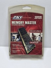 PNY Technologies 128MB SDRAM Memory Master Upgrade Kit 128S133 PC133 New  picture
