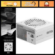 750W ATX Power Supply, PCIe 5.1 Ready, High Efficiency, Modular, White Design picture