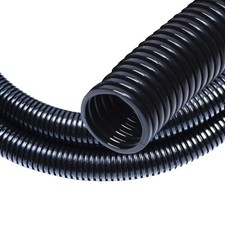 30 FT 1/4” Wire Loom Split Tubing,Dog Cat Cord Protector,Split Wire Loom Tubing picture