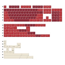 KBDiy GMK Style Carbon Keycaps 174-Key PBT Double Shot Cherry Profile MX picture