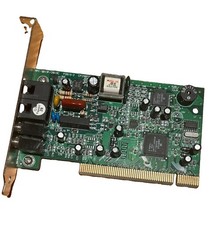 56K PCI internal dial-up data/fax/voice modem card picture
