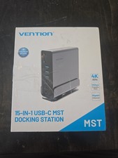 Vention 15-in-1 USB-C MST Dual Monitor Docking Triple Station 4K Host Cable picture