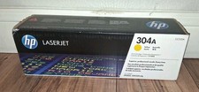 HP 304A Laser Jet Yellow OEM Toner Cartridge New Genuine Sealed picture