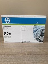 New Sealed Box Genuine OEM HP C4182X Black Toner 82X LaserJet 8100 2F09Z1a picture