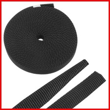 MECCANIXITY Braided Cable Sleeves 1/4 Black 16ft mea240820ee001867 picture