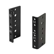 Tecmojo 2U Vertical Rack Rail Pair Kit DIY Rack Rails Kit, 12-24 Screws Inclu... picture