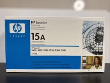 GENUINE HP 15A Black Toner Cartridge C7115A SEALED C picture
