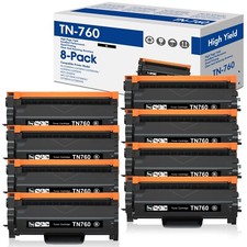 TN760 Toner Cartridge For Brother TN730 MFC-L2750DW HL-L2370DW MFC-L2710DW lot picture