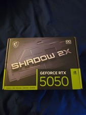 MSI NVIDIA GeForce RTX 5050 8GB OC Edition Shadow 2x GDDR6 Graphics Card picture