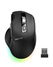 EWEADN C2 Ergonomic Mouse, Wireless Computer Mouse (BT&2.4G) for Work/Office, 5 picture