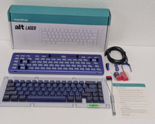 NEW Massdrop x MiTo ALT Laser Dusk 65% Keyboard – Serialized –Full Kit MDX-22176 picture