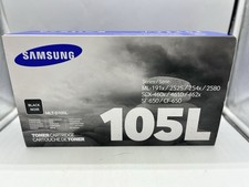 New Genuine Samsung MLT-D105L Black Toner Cartridge MLT-D105L OEM Sealed Box picture