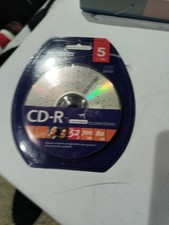 Memorex CD-R 52X 700 MB 80 Min 5 Pack Recordable Blank Music Data Disc New picture