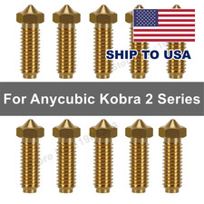 1~10Pcs Brass 0.4Mm 3D Printer Nozzle for Anycubic Kobra 2, Wholesale Nozzles fo picture