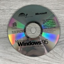 Microsoft Windows 95 Operating System With USB support CD ROM Software picture