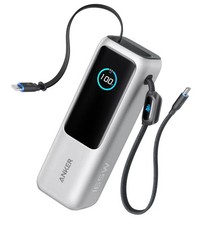 Anker A1695 Laptop Power Bank 25000mAh 165W Silver w/ Cables - Open-box | Unused picture