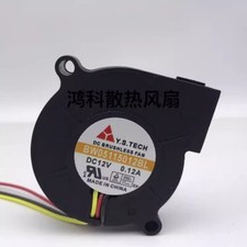 Y.S.TECH BW05115012BL DC12V 0.12A 3-Wire Cooling Fan picture