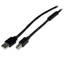 StarTech.com 20m / 65 ft Active USB 2.0 A to B Cable - M/M picture