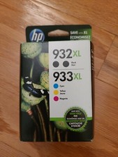 2 x HP 932XL Black & 1 x Magenta Color 933XL Color Ink & 1 x HP 932 Black picture