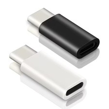 3PCS Lightning Female to USB C Male Adapter iPhone 15 Charging Data Sync picture