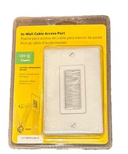 Legrand On-Q WP1014-WH-V1 Cable Access Port White New picture
