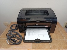 HP LaserJet P1102w Wireless USB Monochrome Laser Printer CE658A Page Count 4079 picture