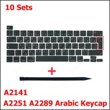 10 Set New A2289 A2251 A2141 Keycap Key Cap For Macbook Pro 13 16