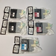 (Lot of 5) OEM Brother LC61 Ink Cartridges: 2 Black, 2 Magenta & 1 Cyan, in Bags picture