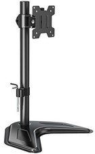 MOUNTUP Single Monitor Stands, Freestanding VESA Desk Single, Black  picture