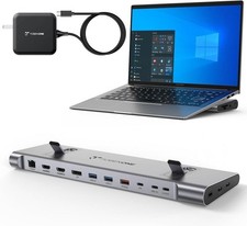 TobenONE 16-in-1 USB-C Docking Station 3 Monitors Used with Dell/HP/Lenovo picture