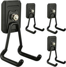 Heavy Duty Magnetic Hooks,4 Pack Strong Extra Large Magnet Hook for Power Drill, picture
