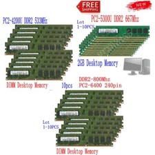 16GB 8GB 4GB 2GB DDR2 533 667 800MHz PC2 Desktop RAM Memory New For Samsung LOT picture